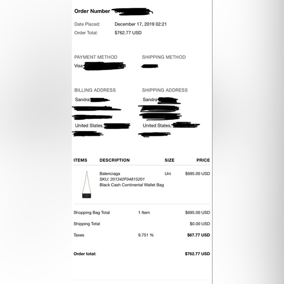 Balenciaga Wallet with Chain Strap - Picture 7 of 7